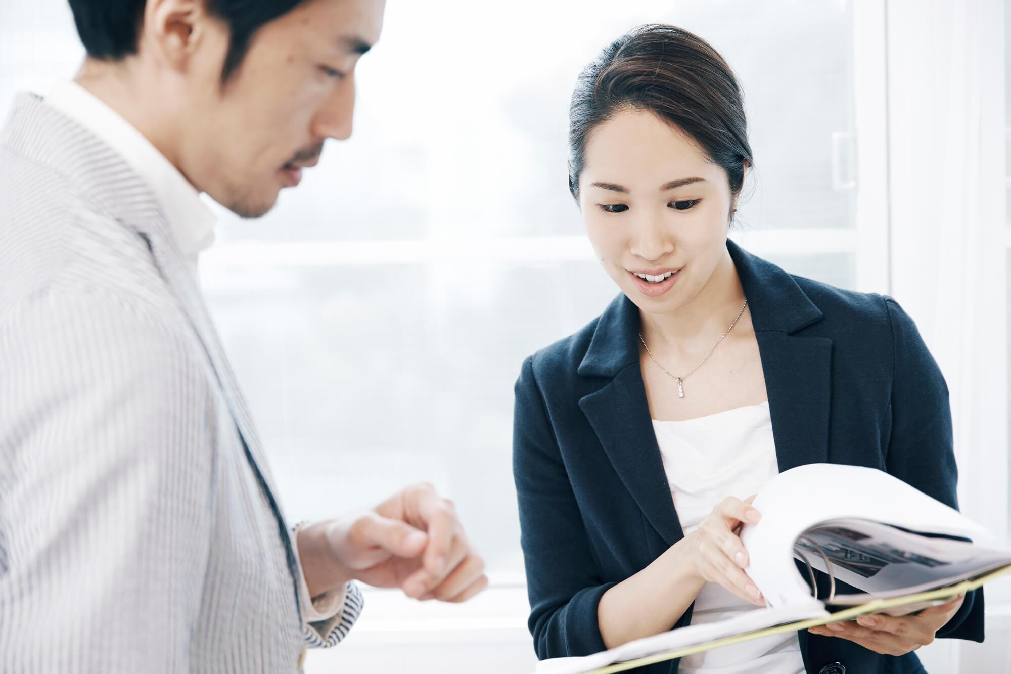 仕事探しから就業後のフォローまで一貫してサポートします。